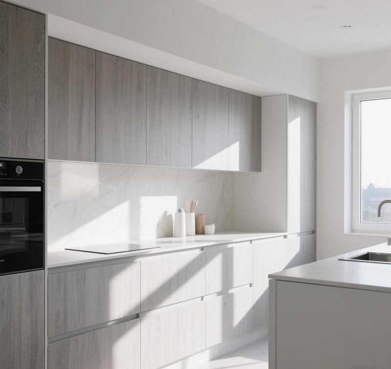 Kitchen-hpl laminat Cozinha com laminado HPL